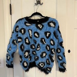 Raga Fuzzy Leopard Sweater